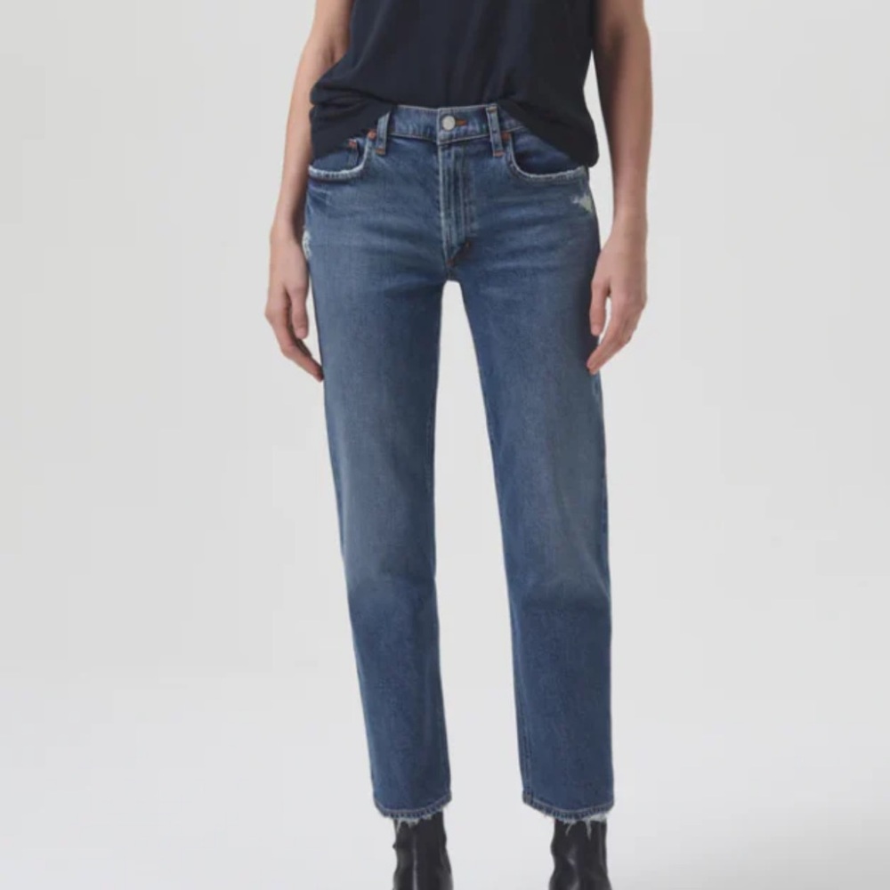 AGOLDE KYE Mid rise Straight Crop NWT
